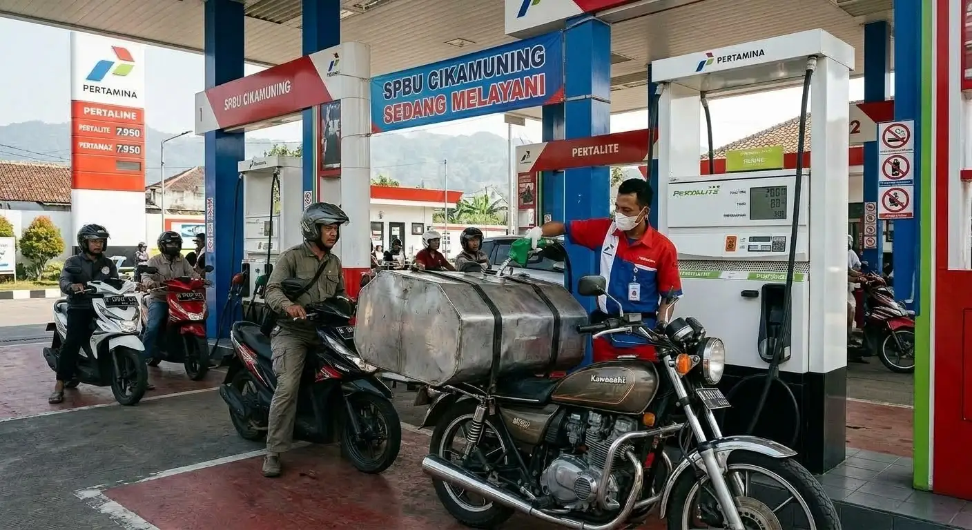 Dugaan Praktik Siluman Pengisian BBM Tangki Modifikasi di SPBU Cikamuning, Tim Investigasi Mulai Mendalami